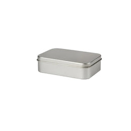 Pillendoosje met schuifdeksel, Zilver - 21PL402