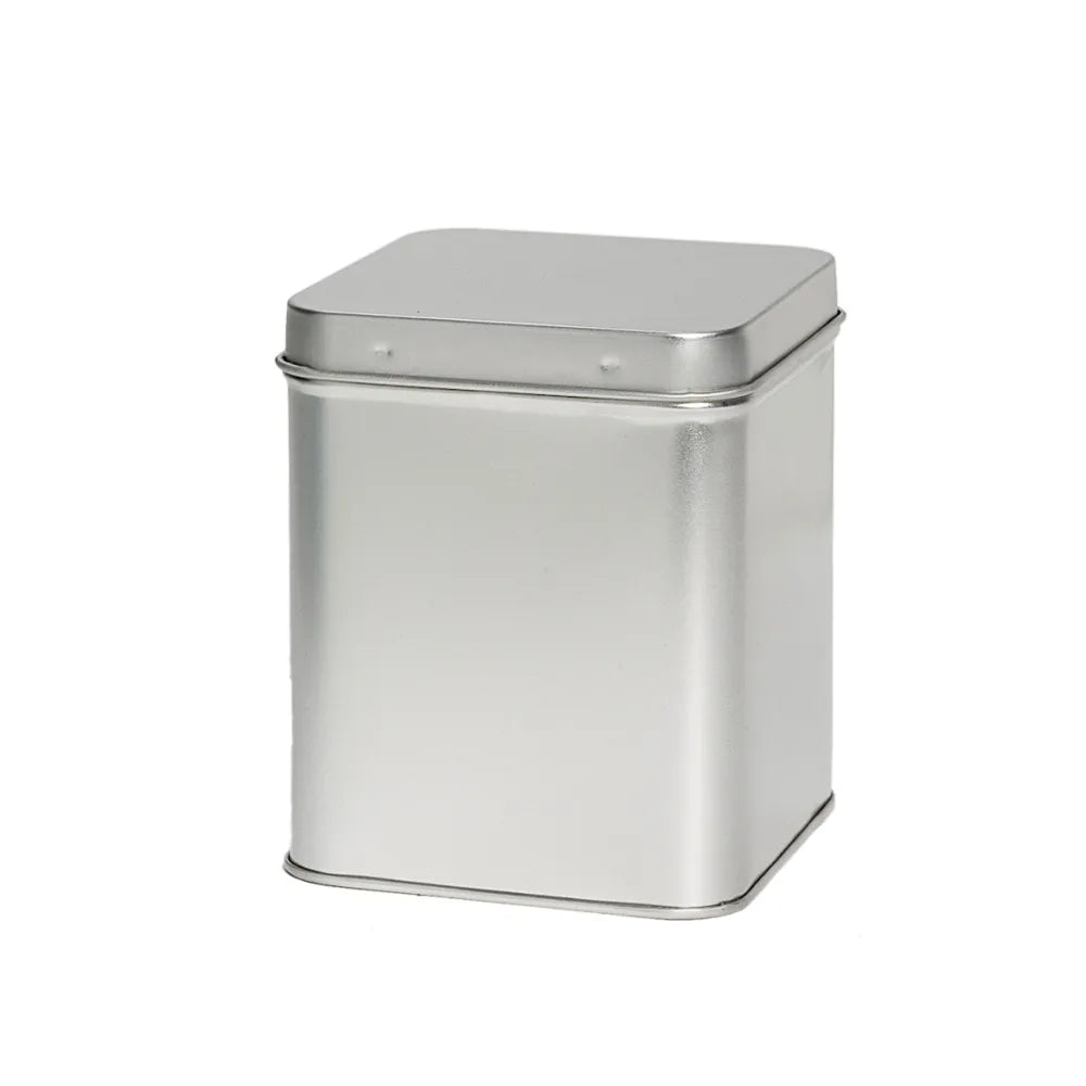 vierkant 500g blik scharnierdeksel metaal 21pl415