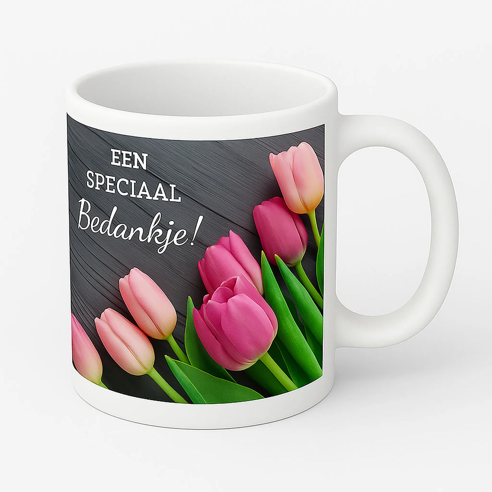 witte sublimatie mok bedrukt met Foto 23082096001