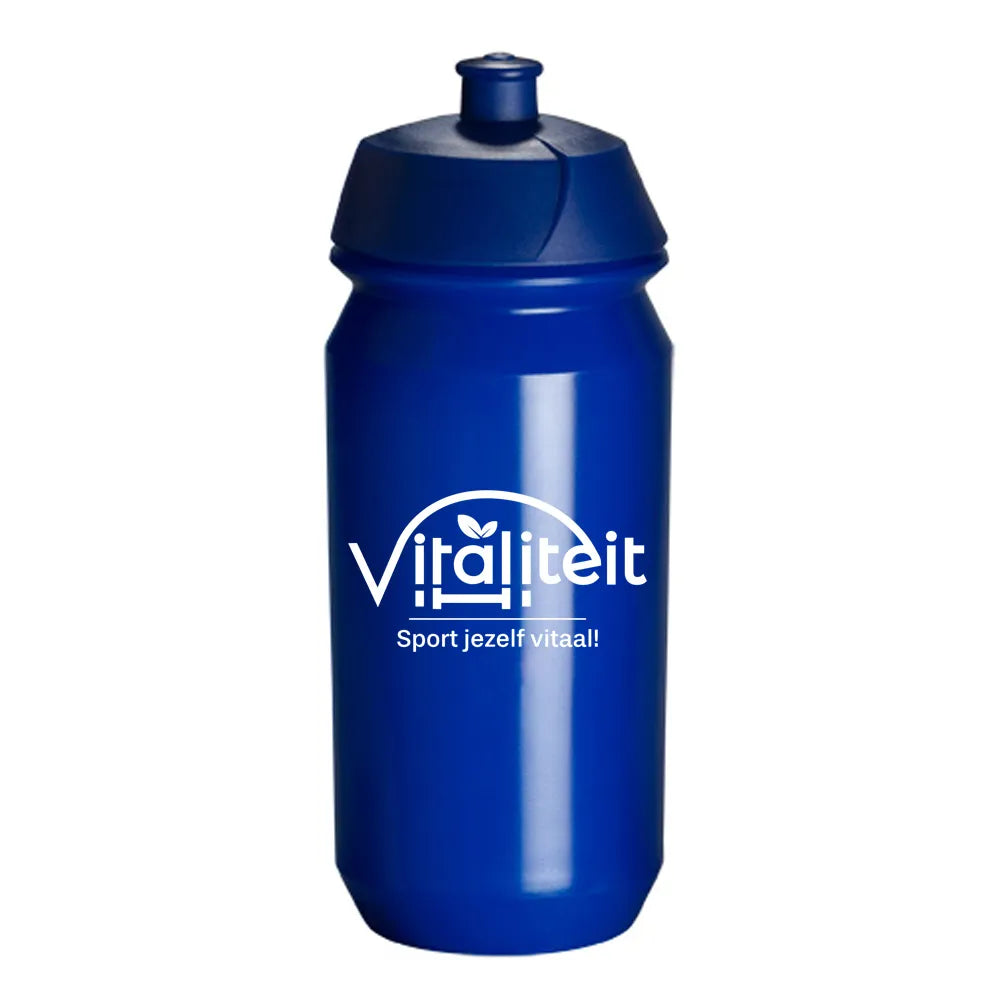 Shiva original sportbidon 500 ml met draaidop met bedrukking, Blauw - 23223005