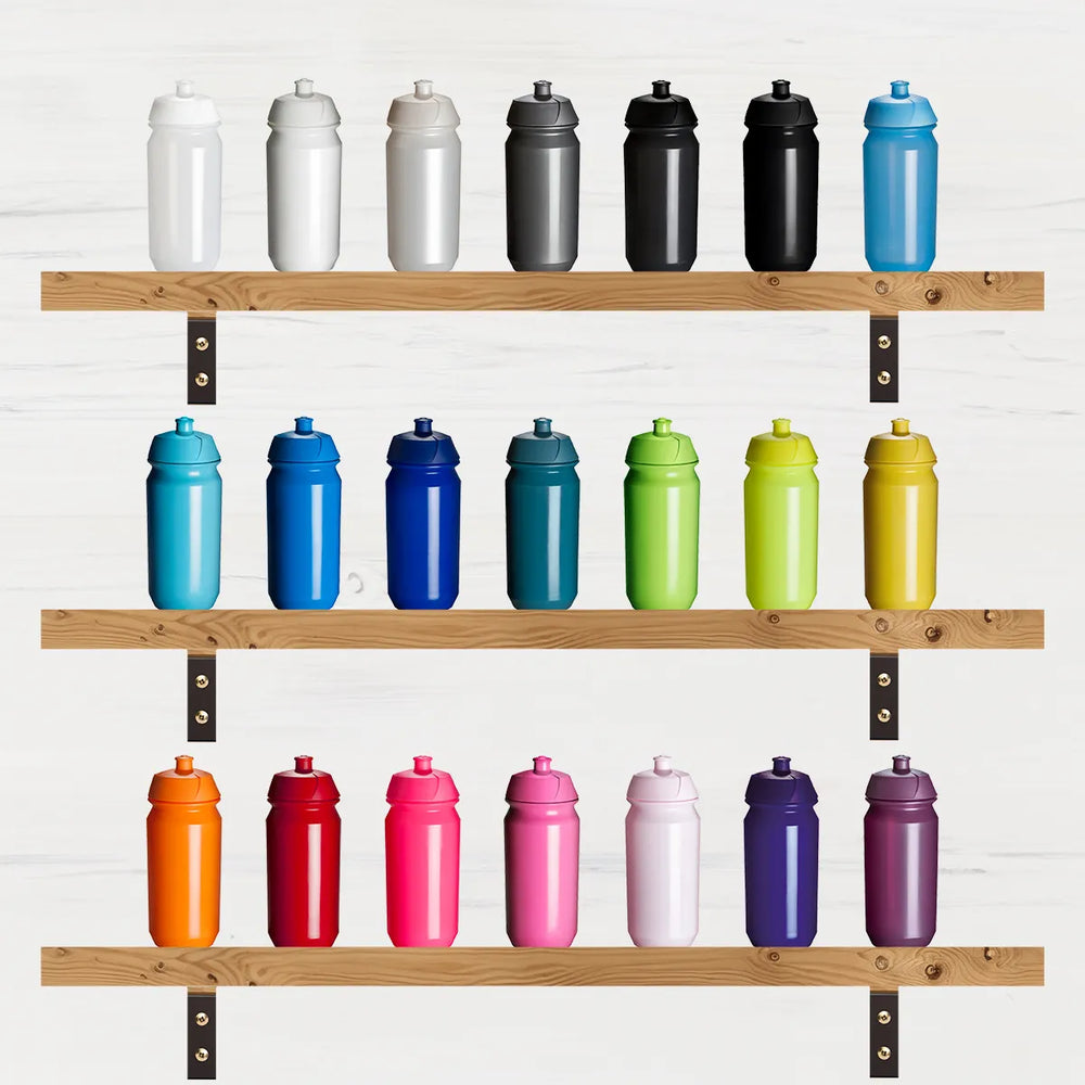 Shiva Original sportbidons 500 ml in verschillende kleuren, Meerkleurig - 23223005