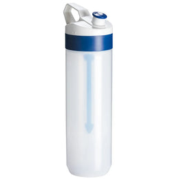 Fuse Bio bidon 450 ml met fruitinfuser, Transparant koningsblauw - 2322302T