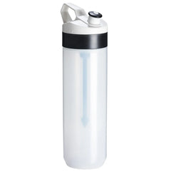 Fuse Bio Lifestyle Bottle Transparant – Duurzame Bidon met Fruitinfuser - Zwart