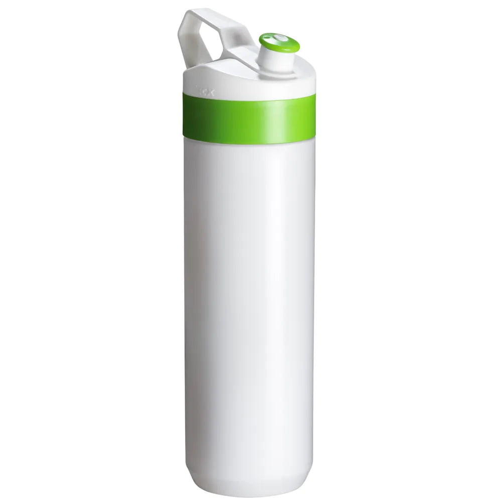 Fuse Bio bidon 450 ml met fruitinfuser, Wit en limegroen - 2322304W
