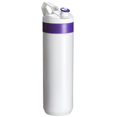 Fuse Bio Lifestyle Bottle Wit – Sportieve Bio-Based Bidon met Fruitinfuser - Paars