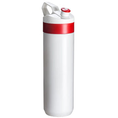 Fuse Bio Lifestyle Bottle Wit – Sportieve Bio-Based Bidon met Fruitinfuser - Rood