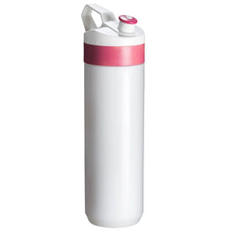 Fuse Bio bidon 450 ml met fruitinfuser, Wit en roze - 2322304W