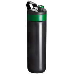 Fuse Bio Lifestyle Bottle Zwart – Stijlvolle Bio-Based Bidon met Fruitinfuser - Groen
