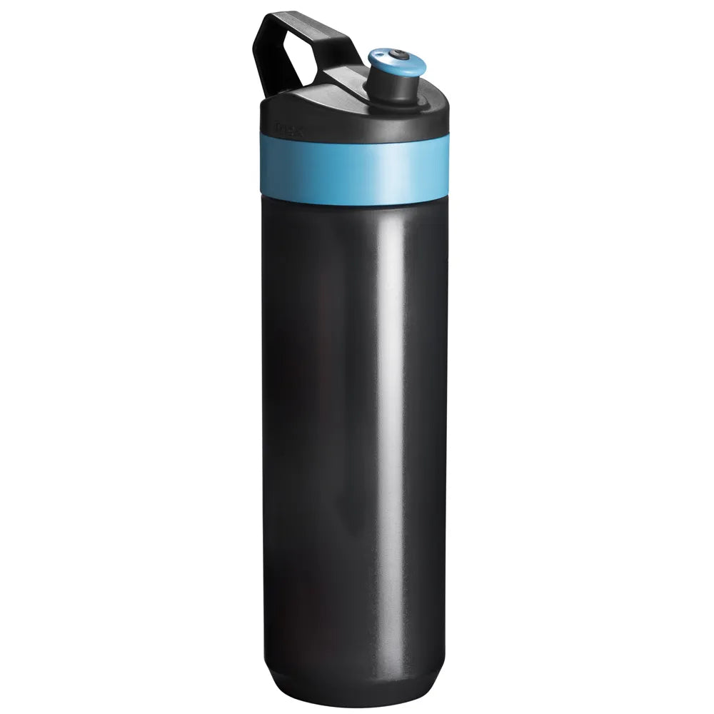 Fuse Bio bidon 450 ml met fruitinfuser, Zwart en lichtblauw - 2322304Z