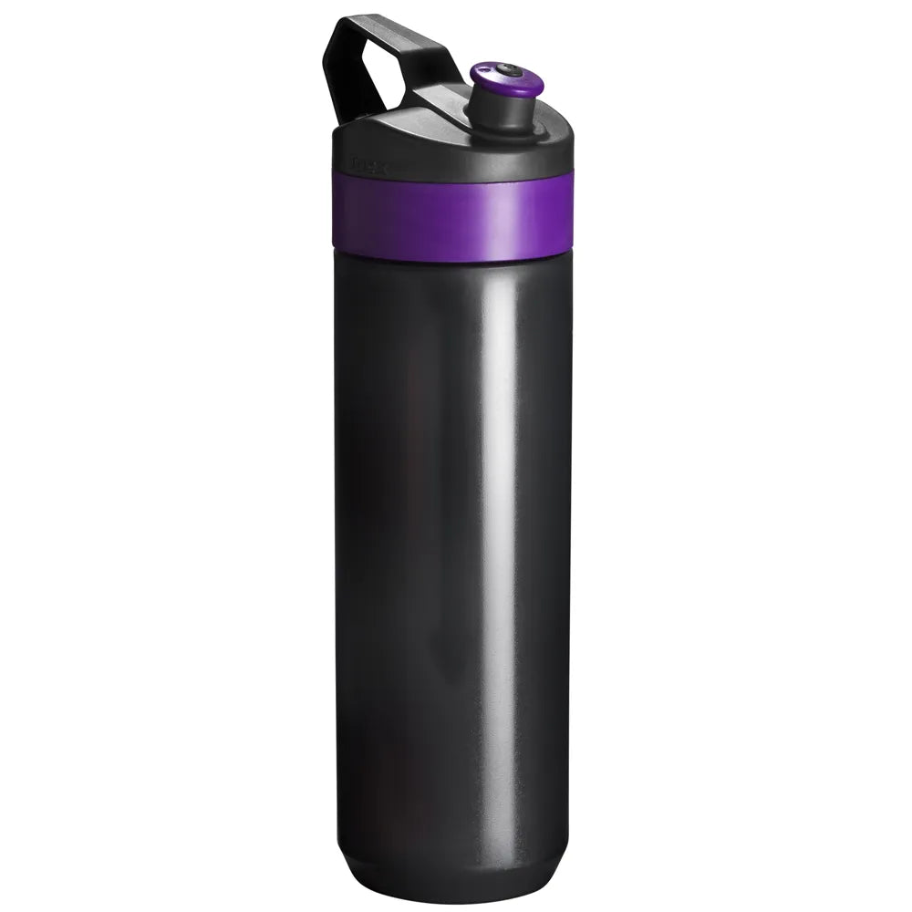 Fuse Bio bidon 450 ml met fruitinfuser, Zwart en paars - 2322304Z