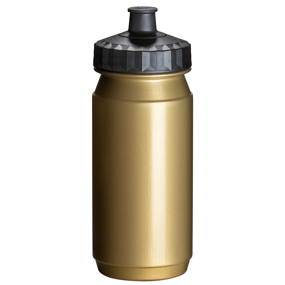 bidon daiya 550ml suikerriet duurzaam lekvrij goud met zwarte dop 239268550