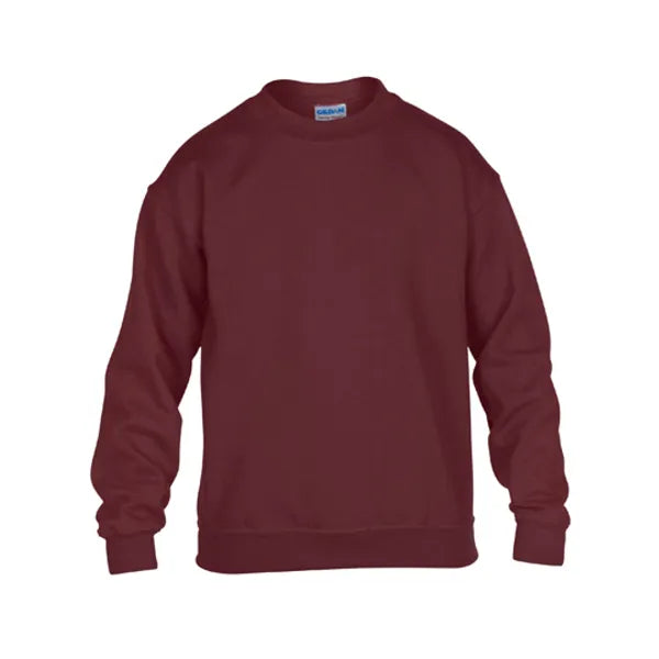 sweatshirt crewneck gildan bordeaux 2418000k