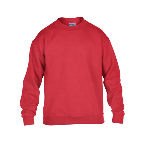 sweatshirt crewneck gildan rood 2418000k