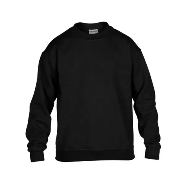 sweatshirt crewneck gildan zwart 2418000k