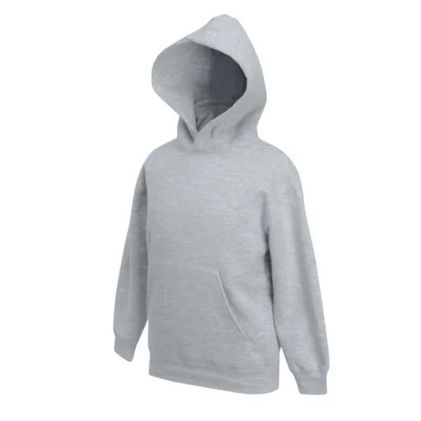 hoodie sweat classic fruit of the loom grijs 2421nk