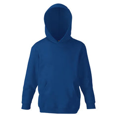 Kinderhoodie van Fruit of the Loom Blauw