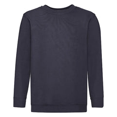 Set-In Classic Sweater van Fruit of the Loom - Diep navy