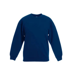Set-In Classic Sweater van Fruit of the Loom - Navy