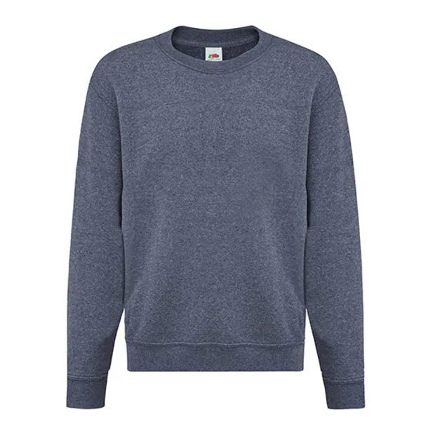 sweater set in classic fruit of the loom navymelange 2424nk