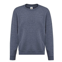 Set-In Classic Sweater van Fruit of the Loom - Navy melange