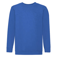 Set-In Classic Sweater van Fruit of the Loom - Royal blue