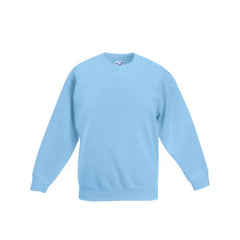 Set-In Classic Sweater van Fruit of the Loom - Azuur blauw