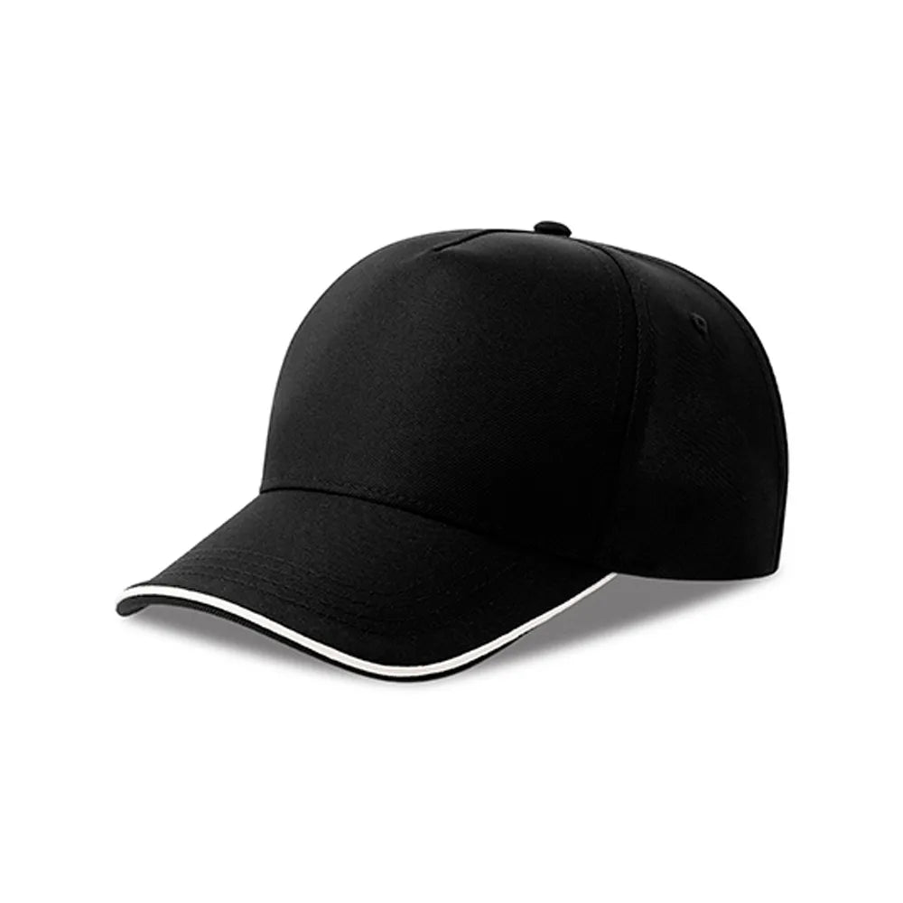recy five piping cap black white 24AT129