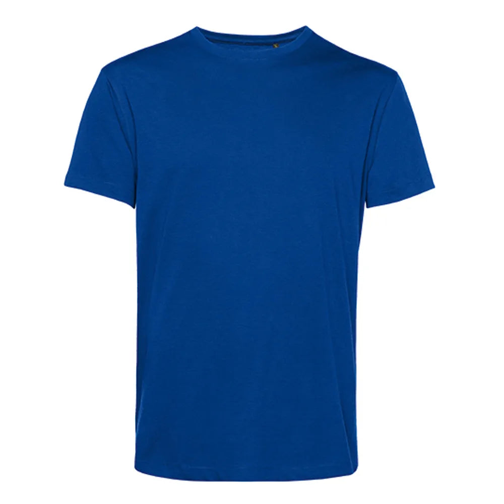 duurzaam biologisch katoenen t-shirt voorgekrompen en rebrandbaar royalblue 24BCTU01B
