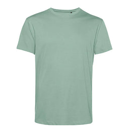 duurzaam biologisch katoenen t-shirt voorgekrompen en rebrandbaar saliegroen 24BCTU01B