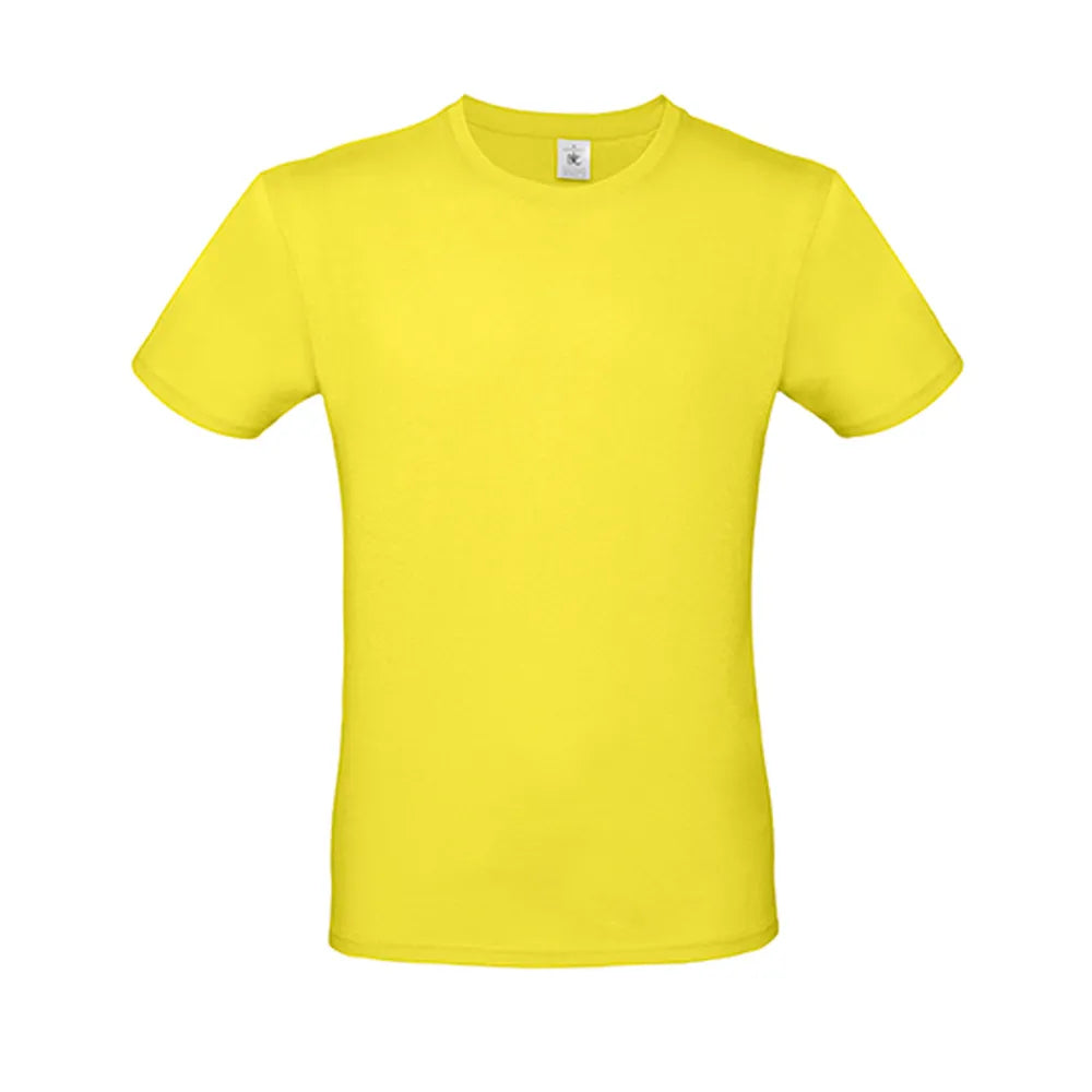 duurzaam katoenen t-shirt met oeko tex certificaat geel 24BCTU01T