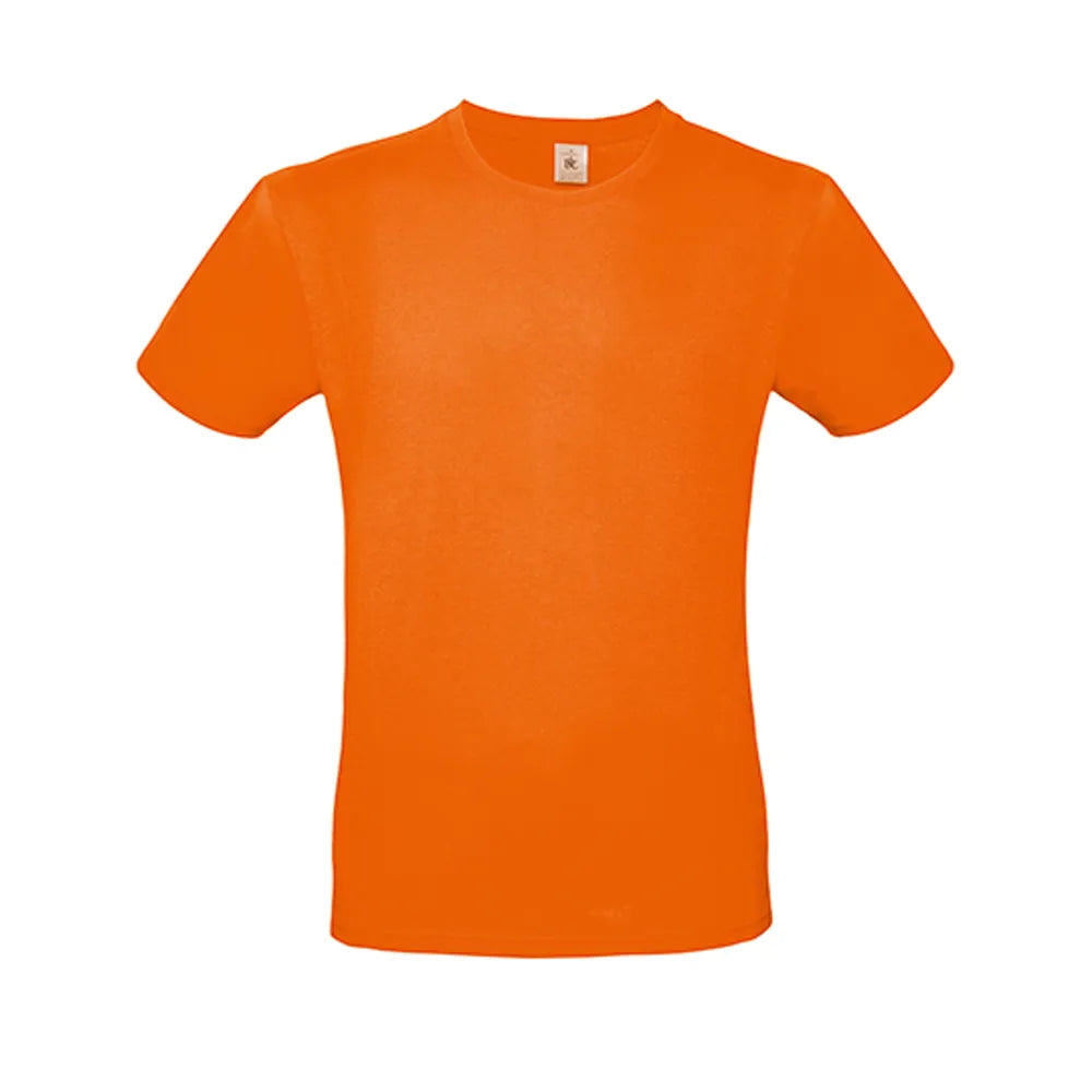 duurzaam katoenen t-shirt met oeko tex certificaat oranje 24BCTU01T