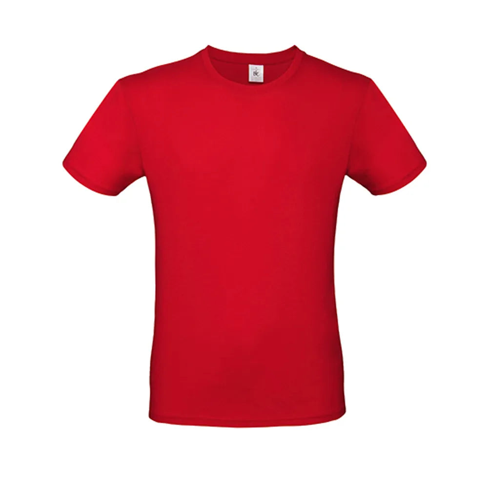 duurzaam katoenen t-shirt met oeko tex certificaat rood 24BCTU01T
