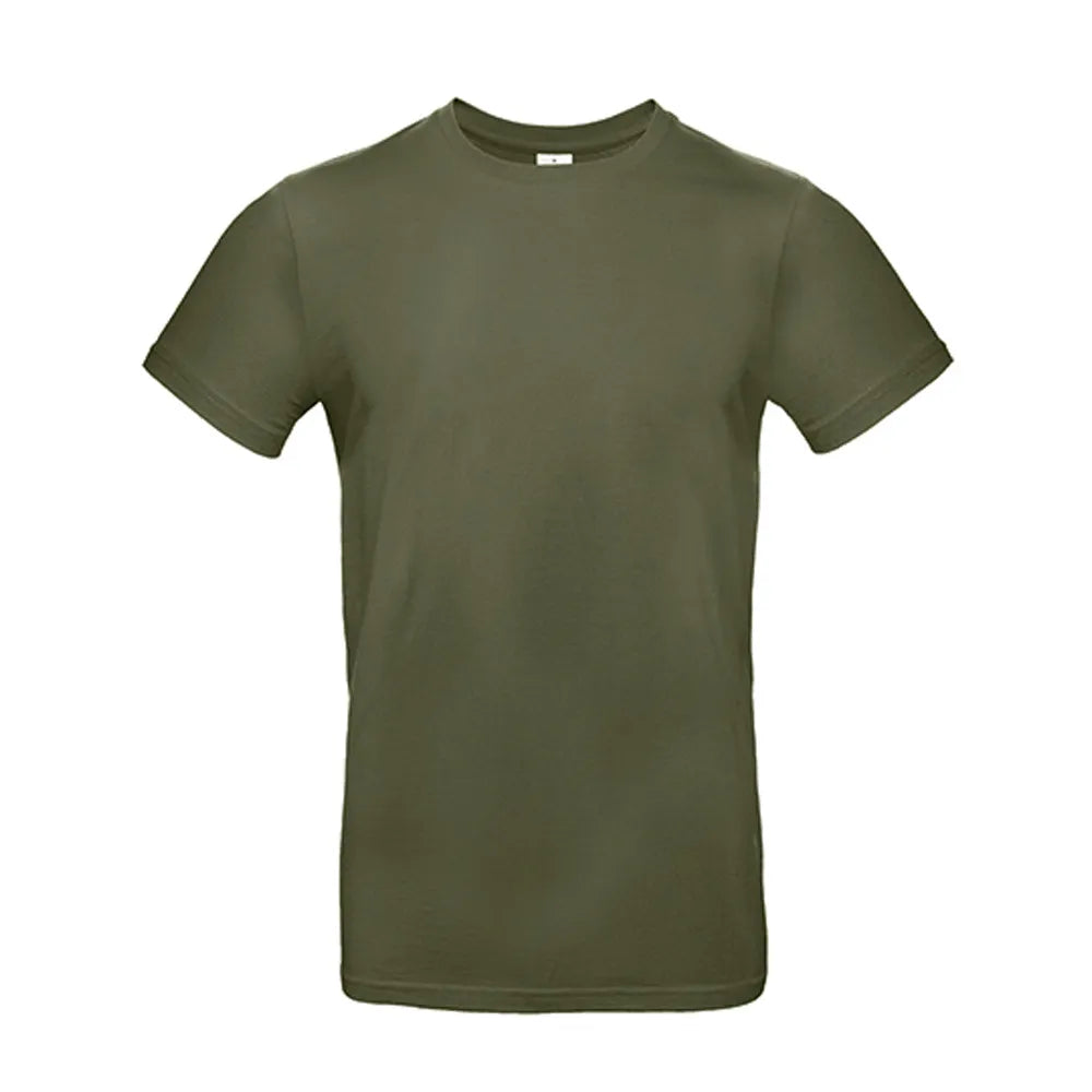 Duurzaam B&C T-shirt van ringgesponnen katoen khaki 24BCTU03T