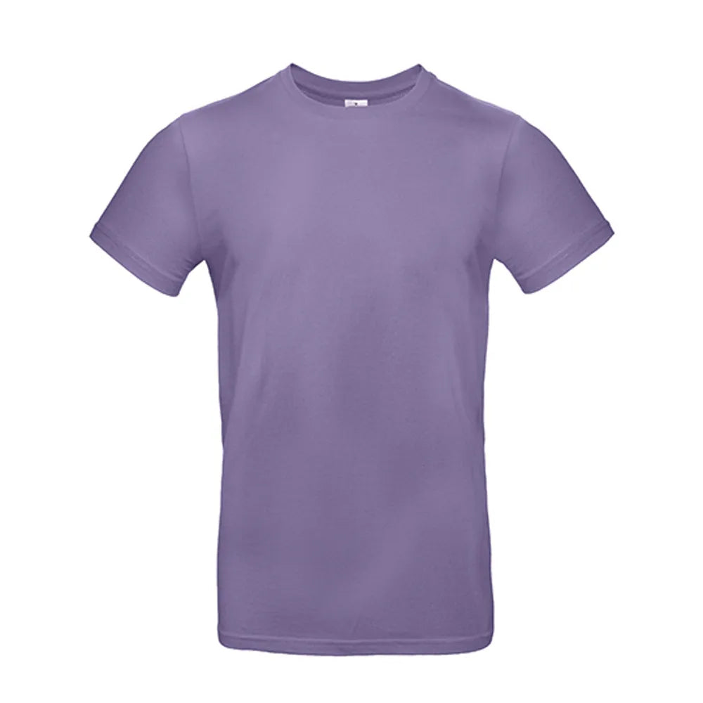 duurzaam b c t shirt van ringgesponnen katoen lavender 24BCTU03T