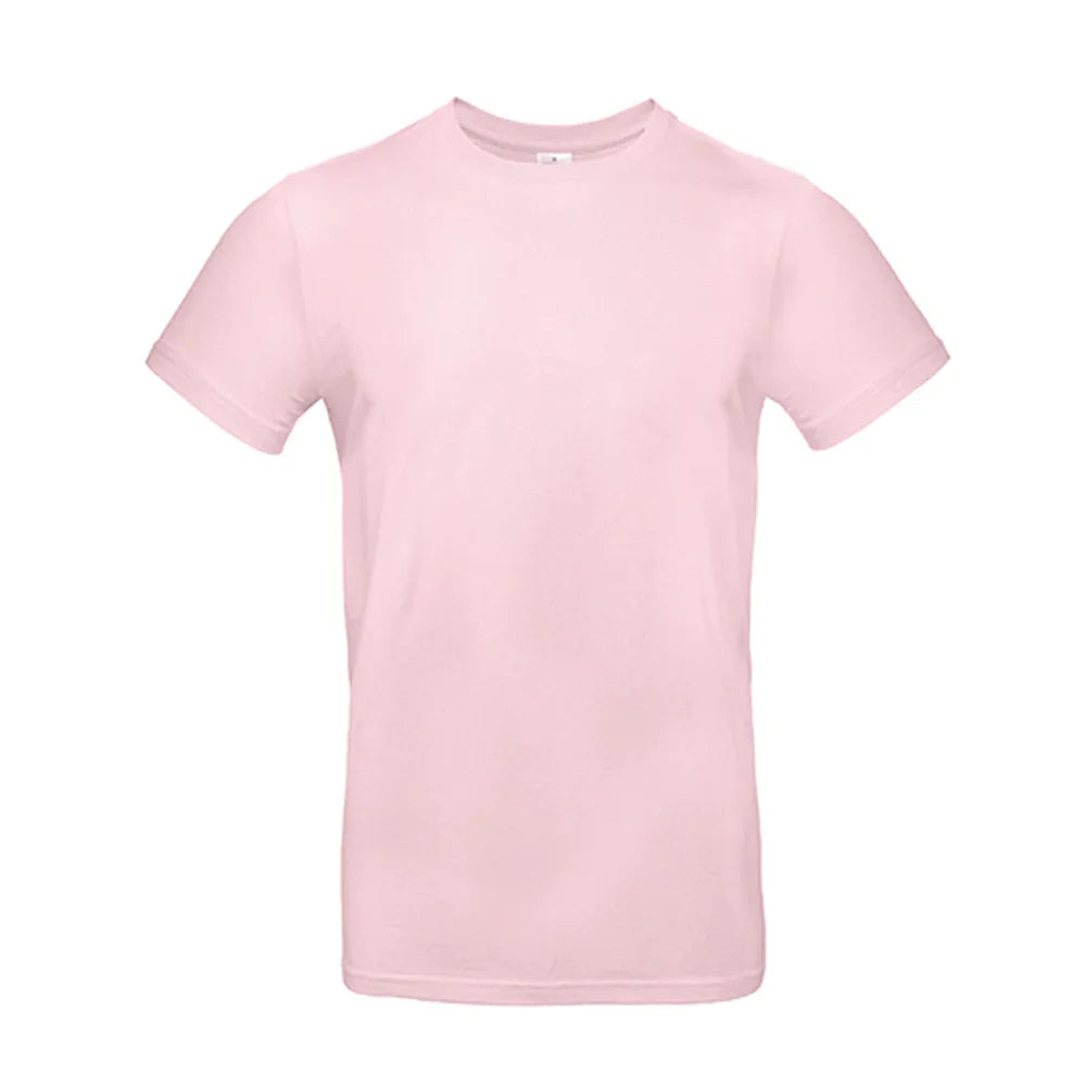 duurzaam b c t shirt van ringgesponnen katoen roze 24BCTU03T