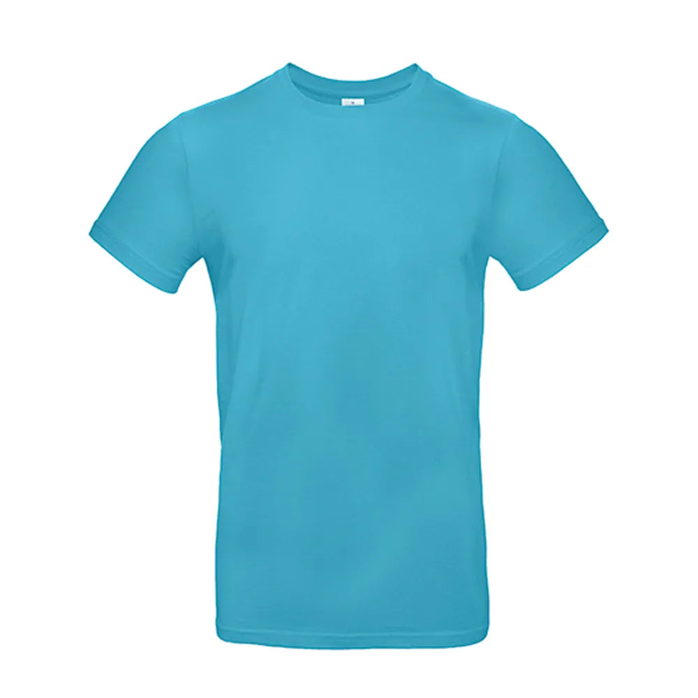 duurzaam b c t shirt van ringgesponnen katoen turquoise 24BCTU03T