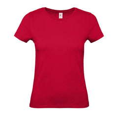 B&C Dames T-shirt Jersey - Brick-Red
