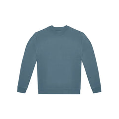Sweater met 100% Katoenen Voorkant en Gerecycled Polyester - Diva Blue