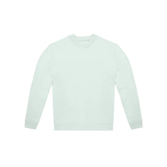 Sweater met 100% Katoenen Voorkant en Gerecycled Polyester - Mint
