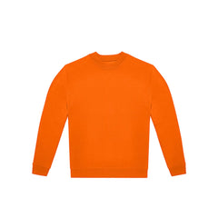 Sweater met 100% Katoenen Voorkant en Gerecycled Polyester - Oranje
