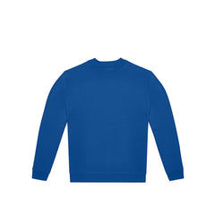 Uniseks Sweater van Gerecycled Polyester en Ringgesponnen Katoen - Kobaltblauw