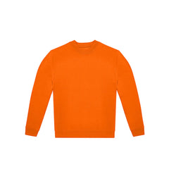 Uniseks Sweater van Gerecycled Polyester en Ringgesponnen Katoen - Oranje