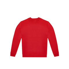 Uniseks Sweater van Gerecycled Polyester en Ringgesponnen Katoen - Rood