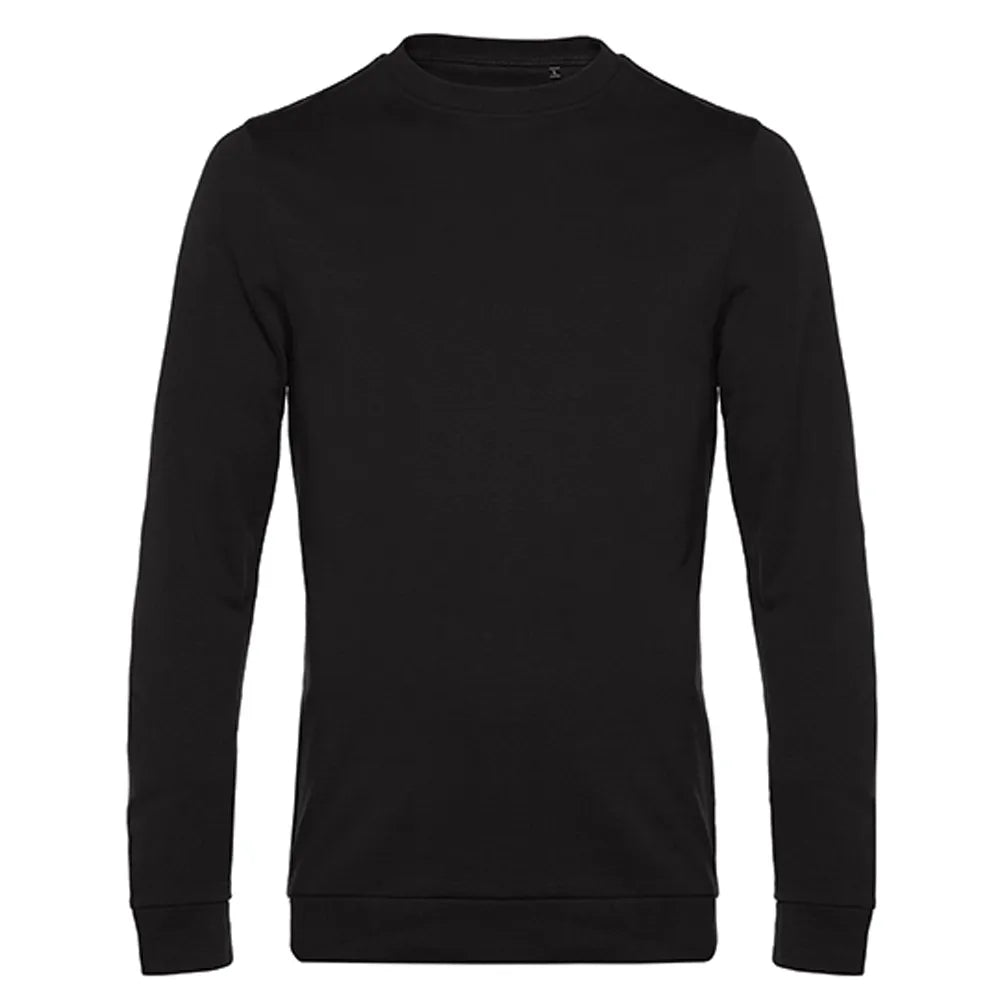 sweatshirt bc duurzaam katoen gerecycled polyester black pure 24BCWU01W
