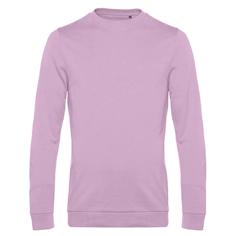 sweatshirt bc duurzaam katoen gerecycled polyester candy pink 24BCWU01W