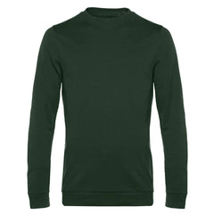Sweatshirt duurzaam katoen en gerecycled polyester - Fles Groen