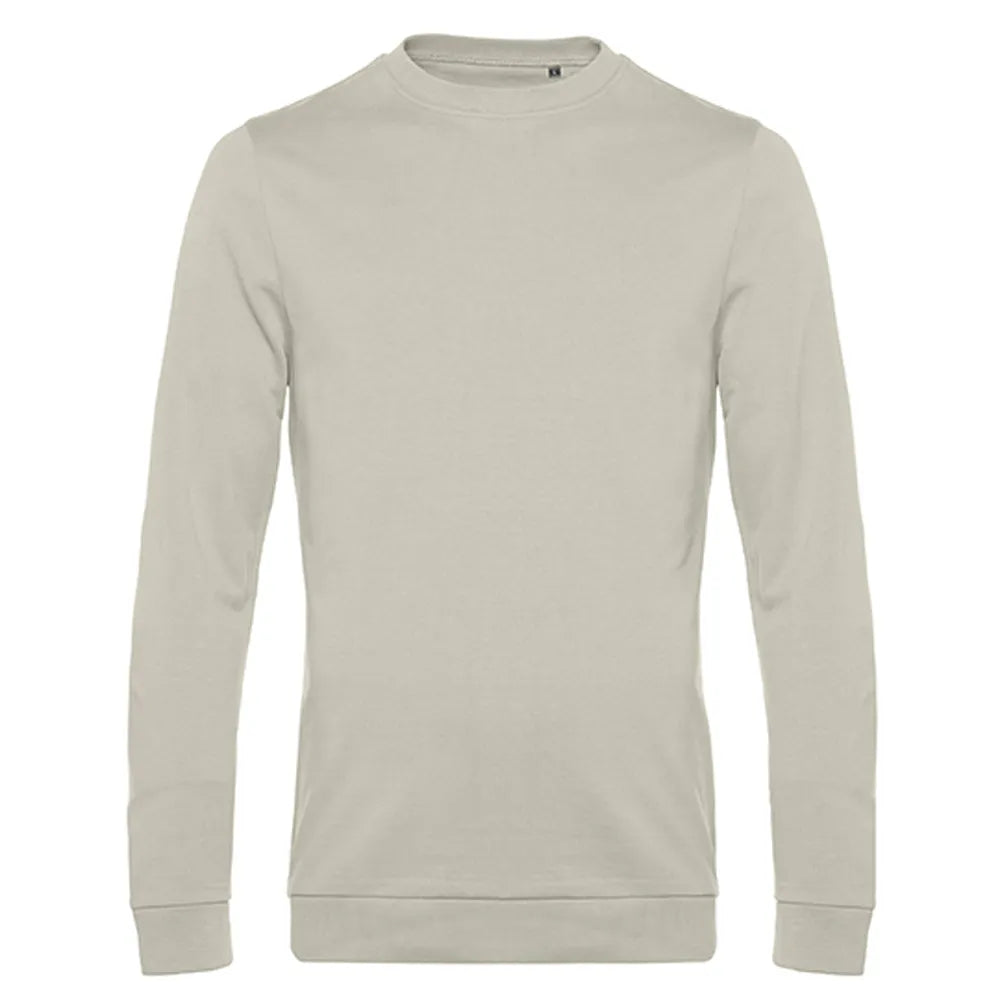 sweatshirt bc duurzaam katoen gerecycled polyester grey fog 24BCWU01W