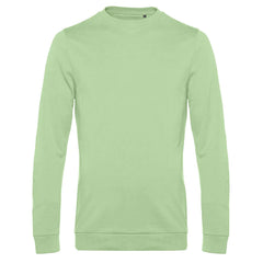 Sweatshirt duurzaam katoen en gerecycled polyester - Licht Groen