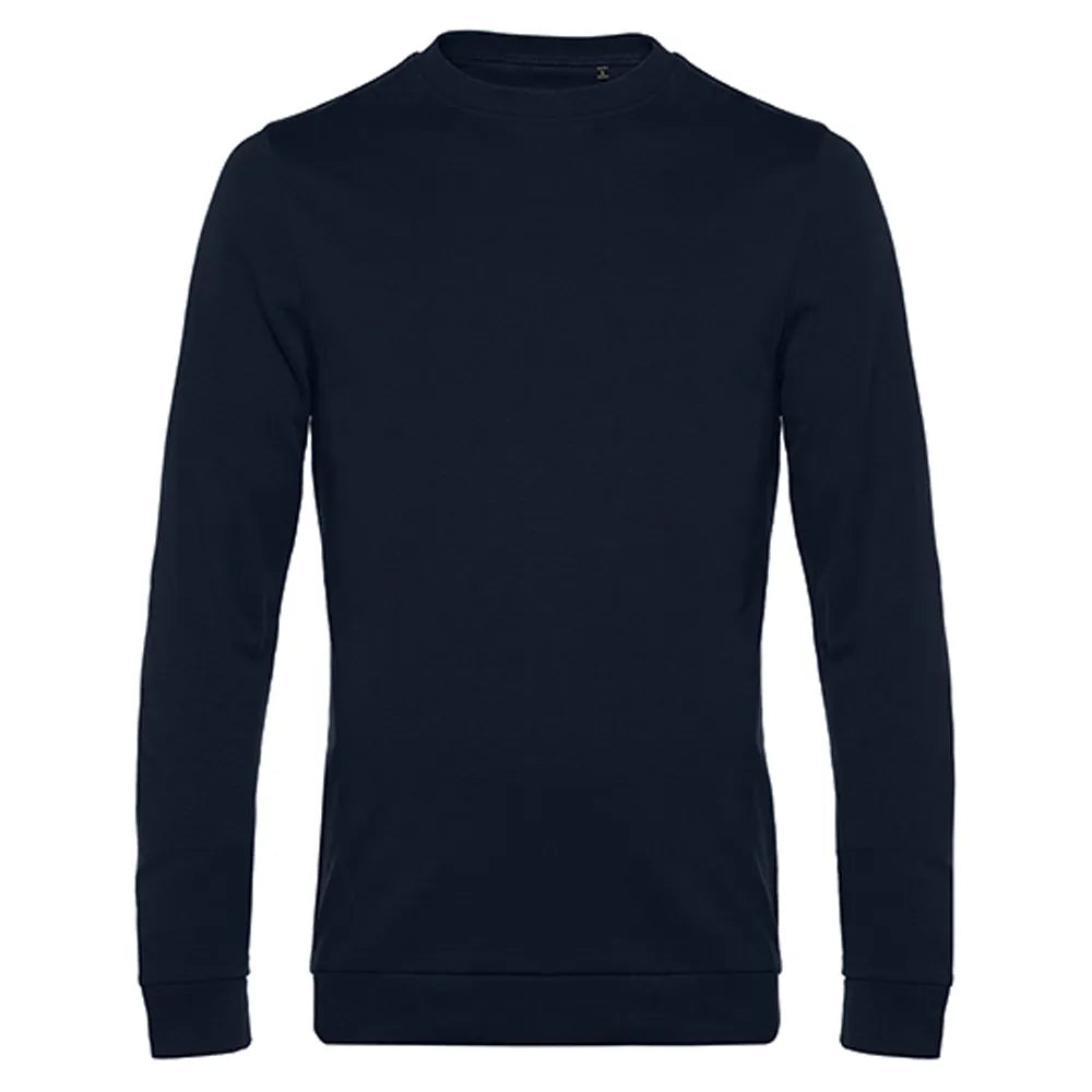 sweatshirt bc duurzaam katoen gerecycled polyester navy 24BCWU01W   
