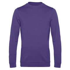Sweatshirt duurzaam katoen en gerecycled polyester - Paars